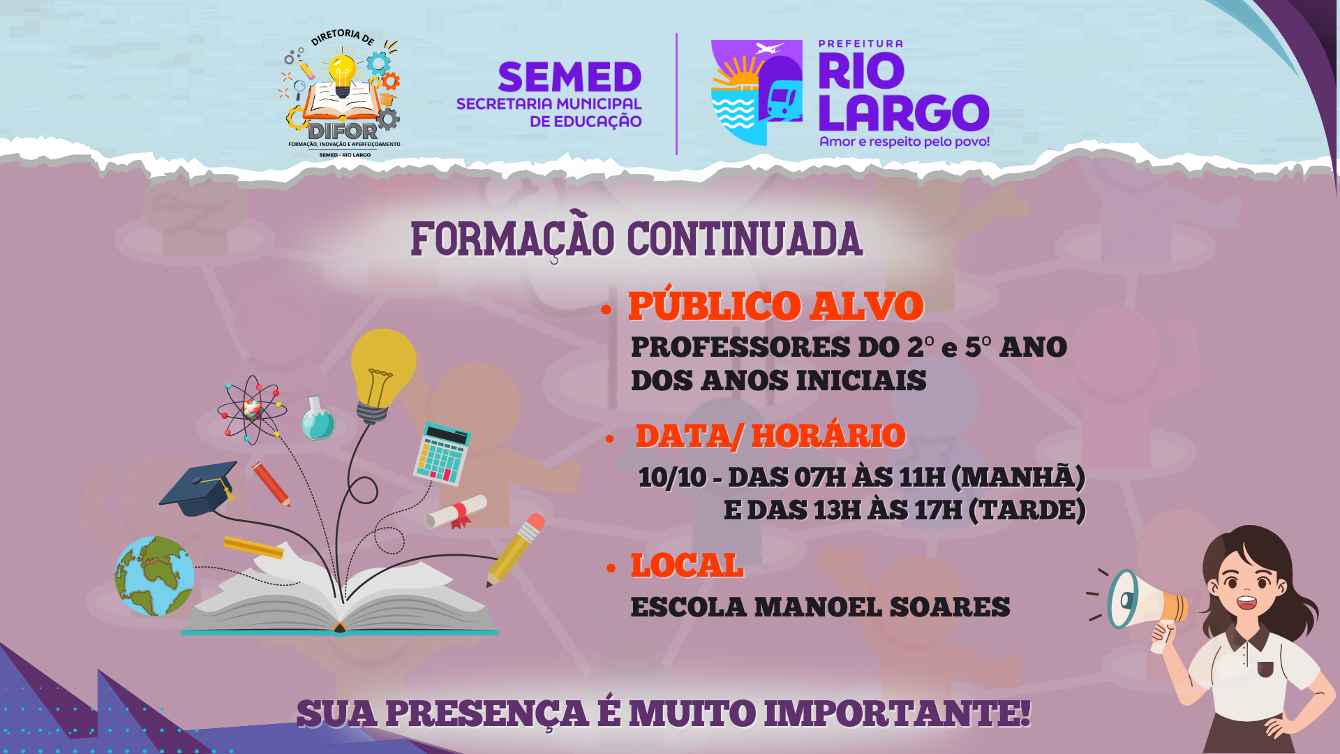 INÍCIO DO 8º CICLO FORMATIVO 